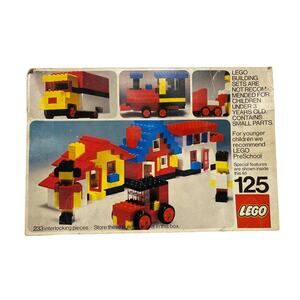 Vintage LEGO Box March 1974 *BOX ONLY No Bricks* Movie TV Prop Compartment